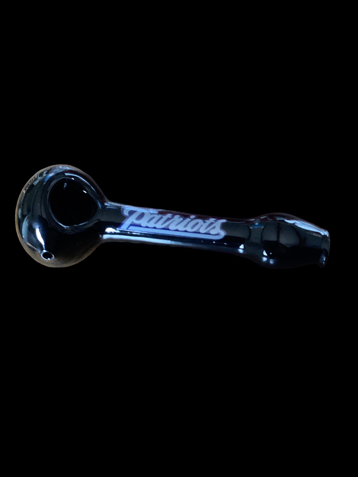 New England Patriots Hand Pipe - Black