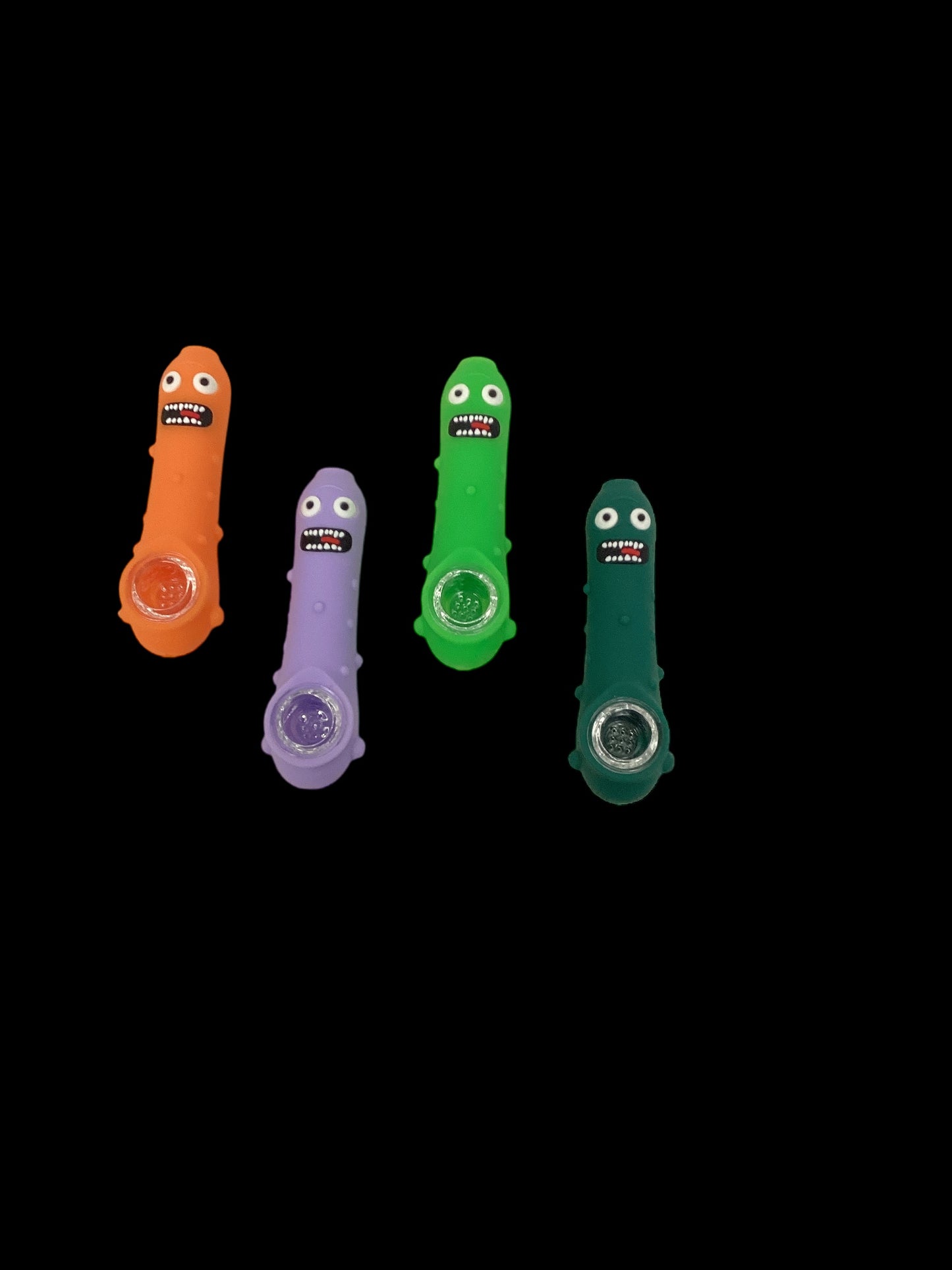 Silicone Pickle Hand Pipe