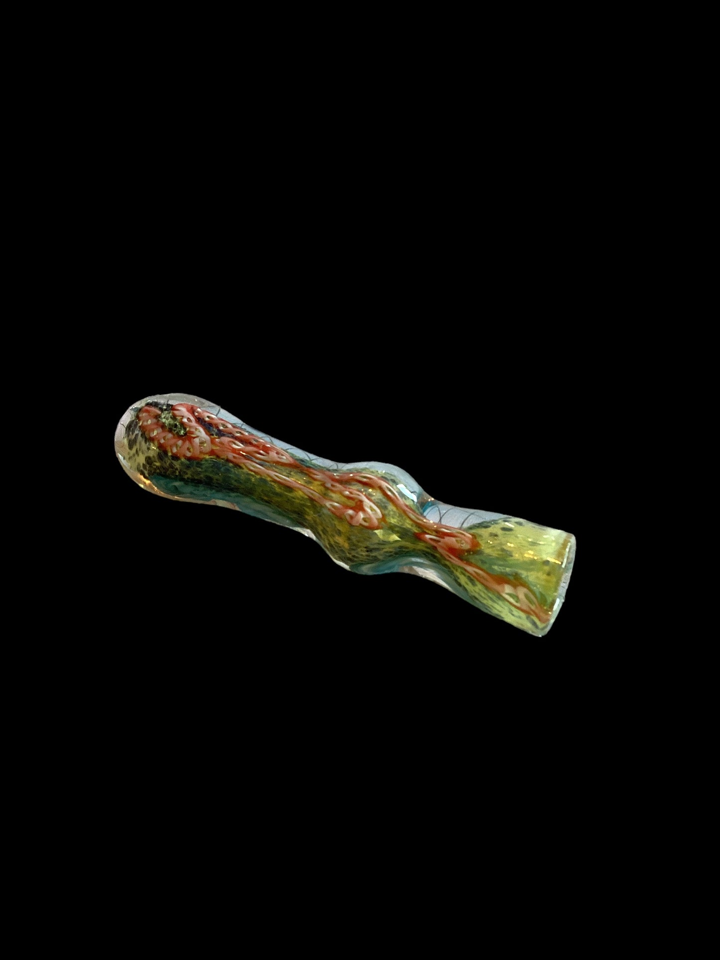 Yellow Speckle Chillum