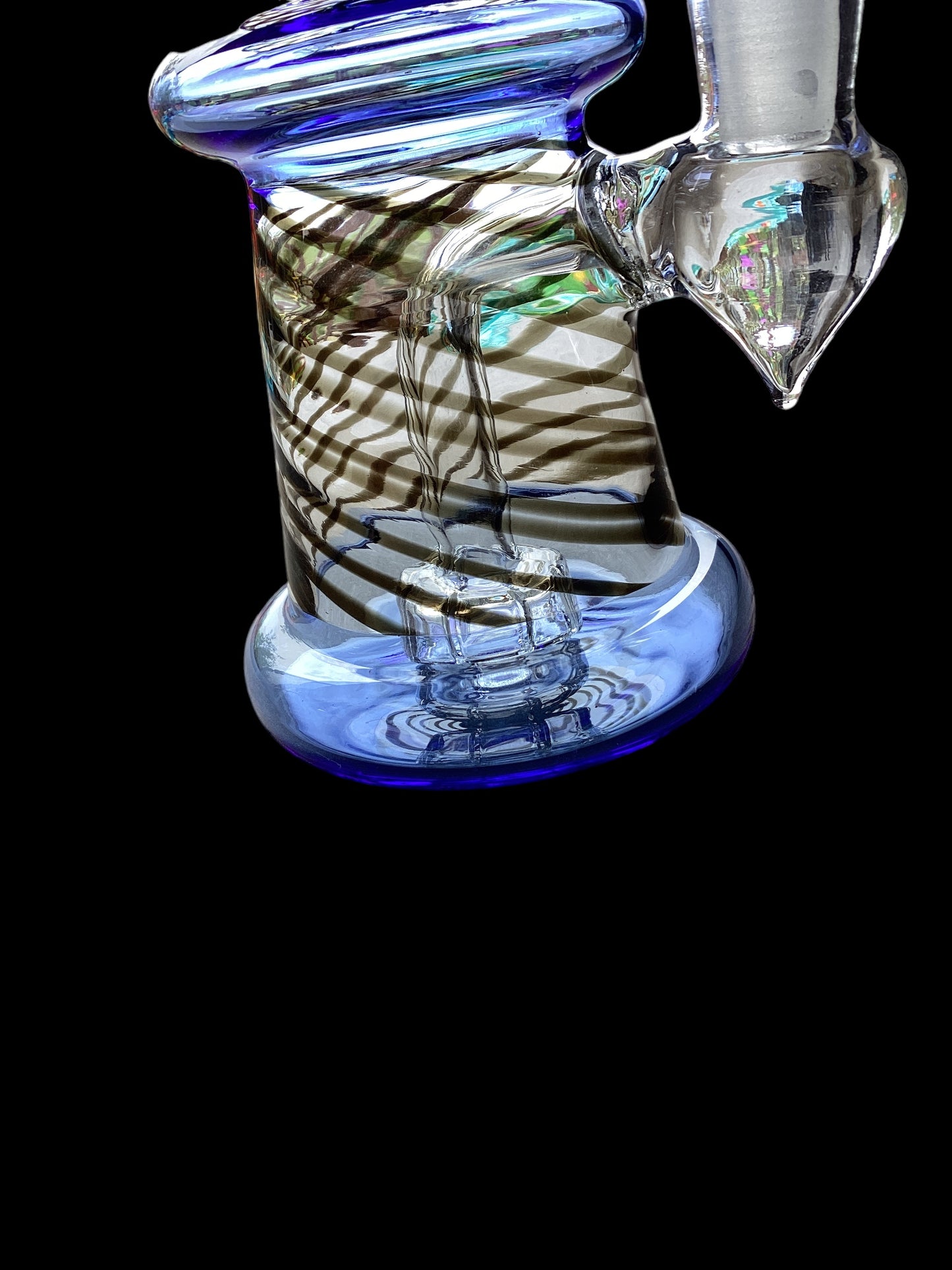 Blue Swirl Dab Rig