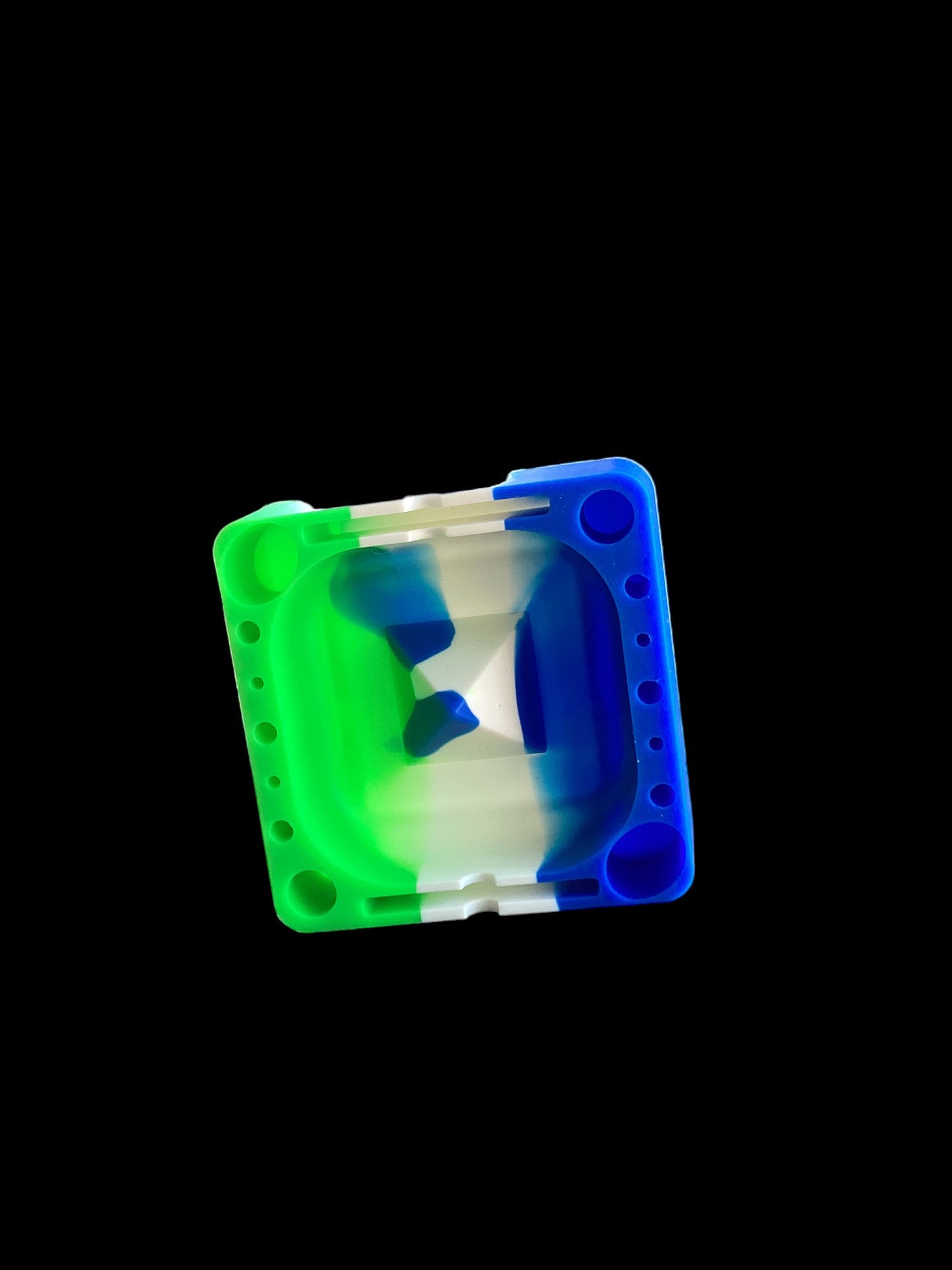 Silicone Ashtray with Tool Slots