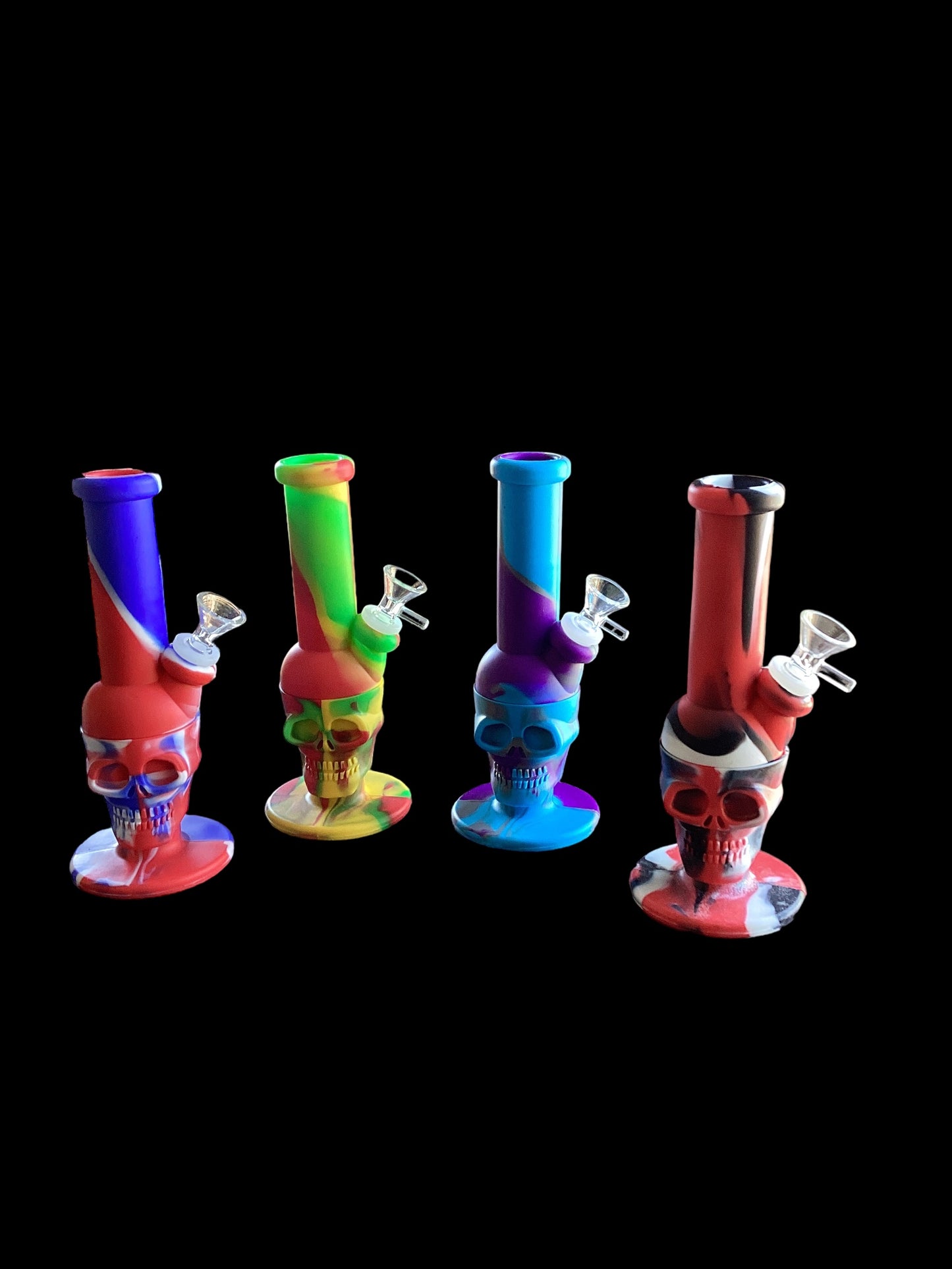 Silicone Skull Bong