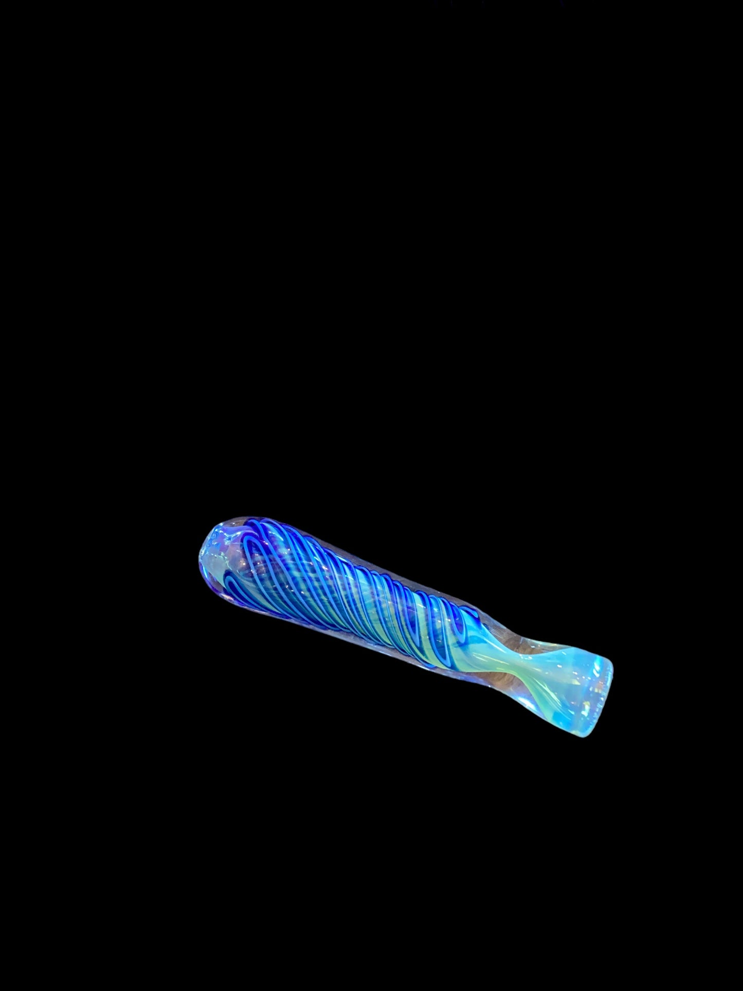 Blue Swirl Chillum