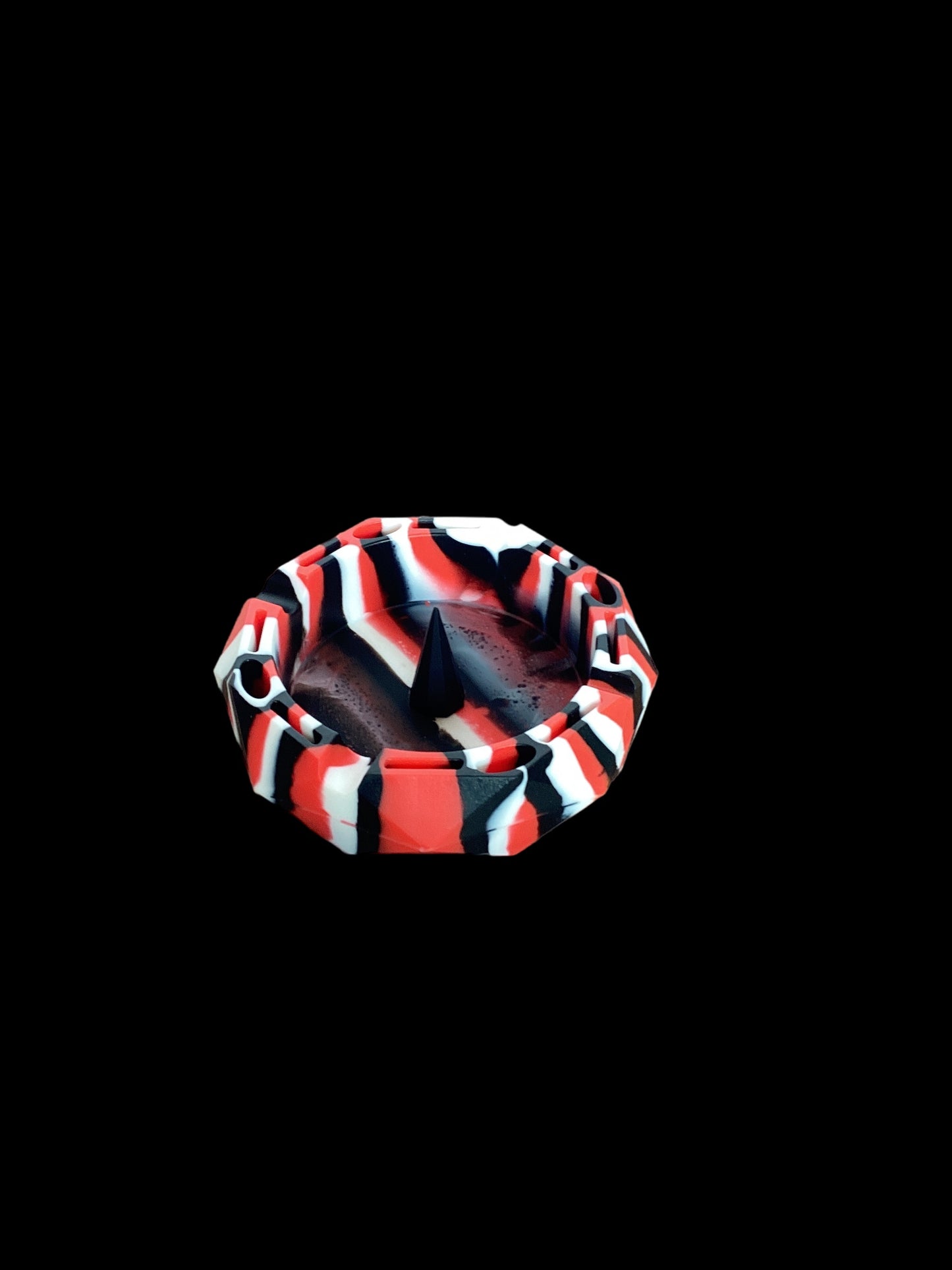 Silicone Debowler Ashtray with Tool Slots