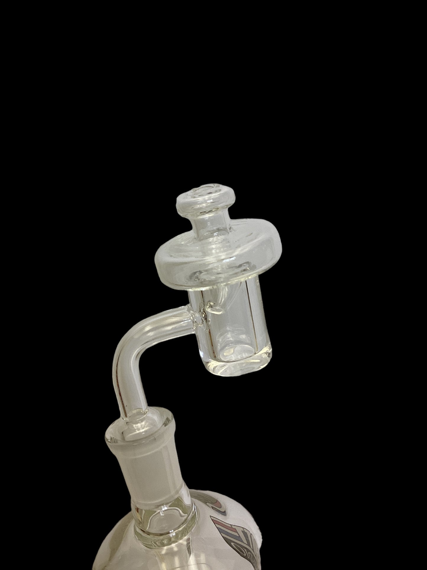 Flat Top Disk Cap - Clear