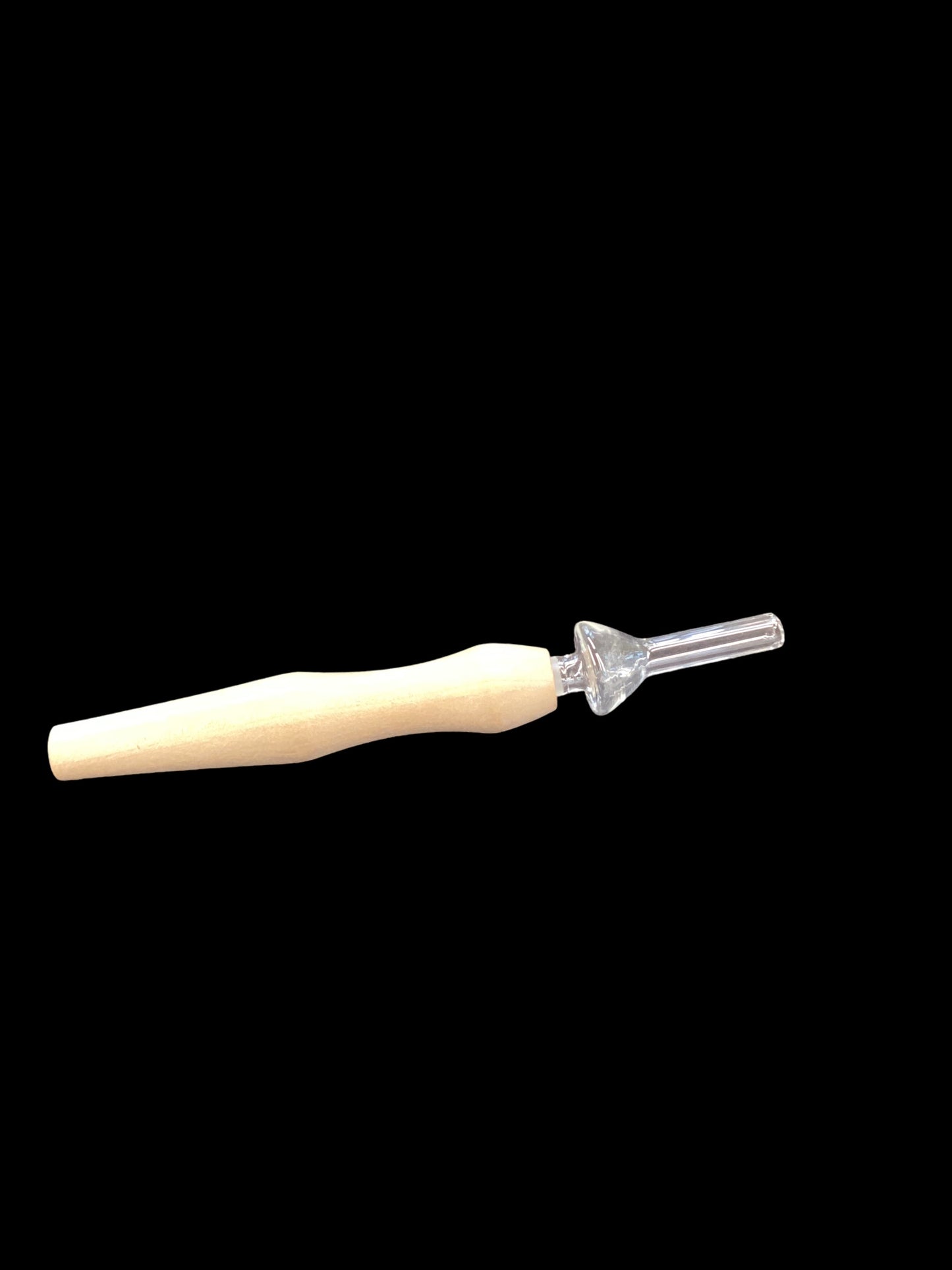 Wood Handle Dab Straw