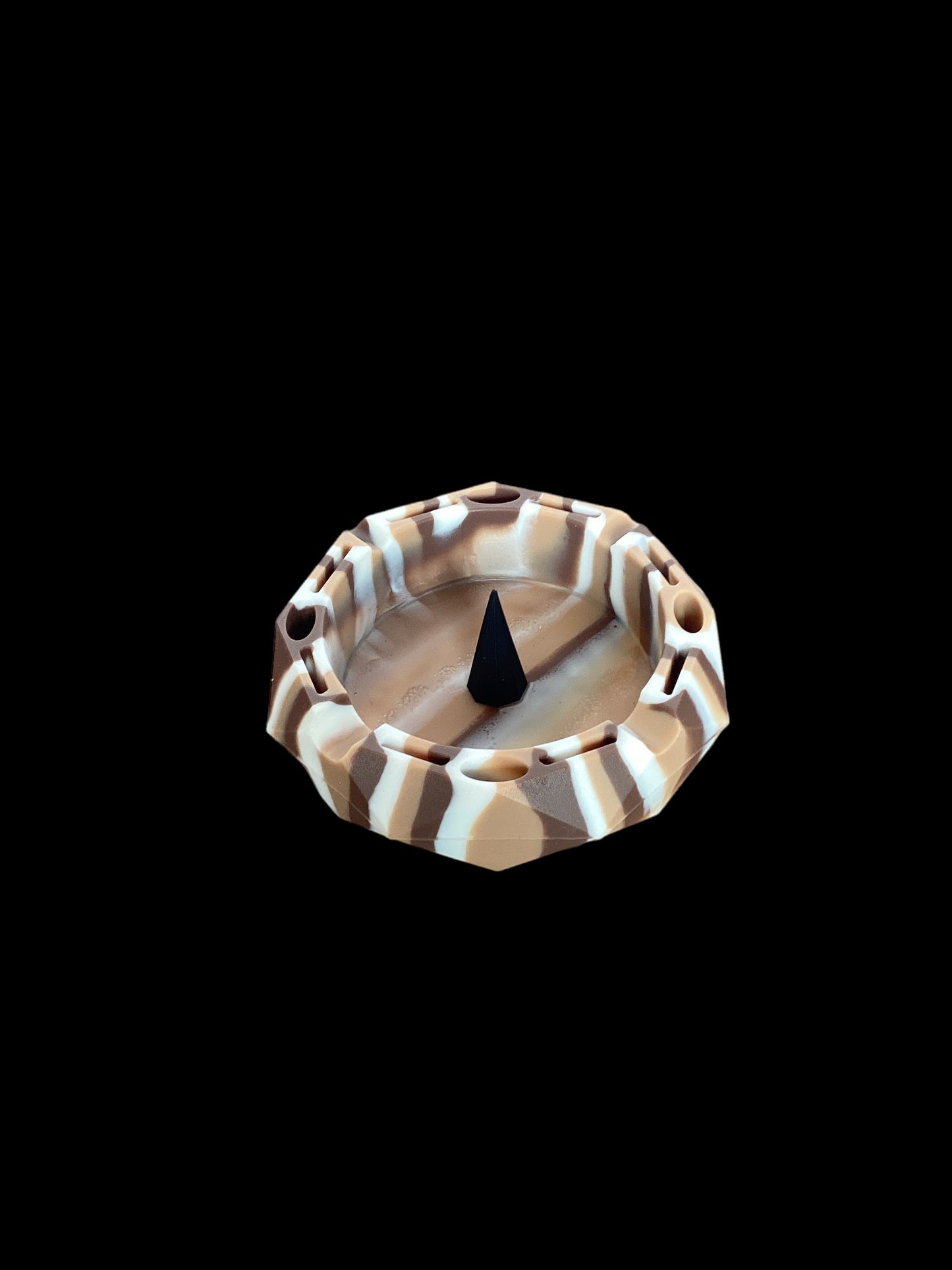 Silicone Debowler Ashtray with Tool Slots