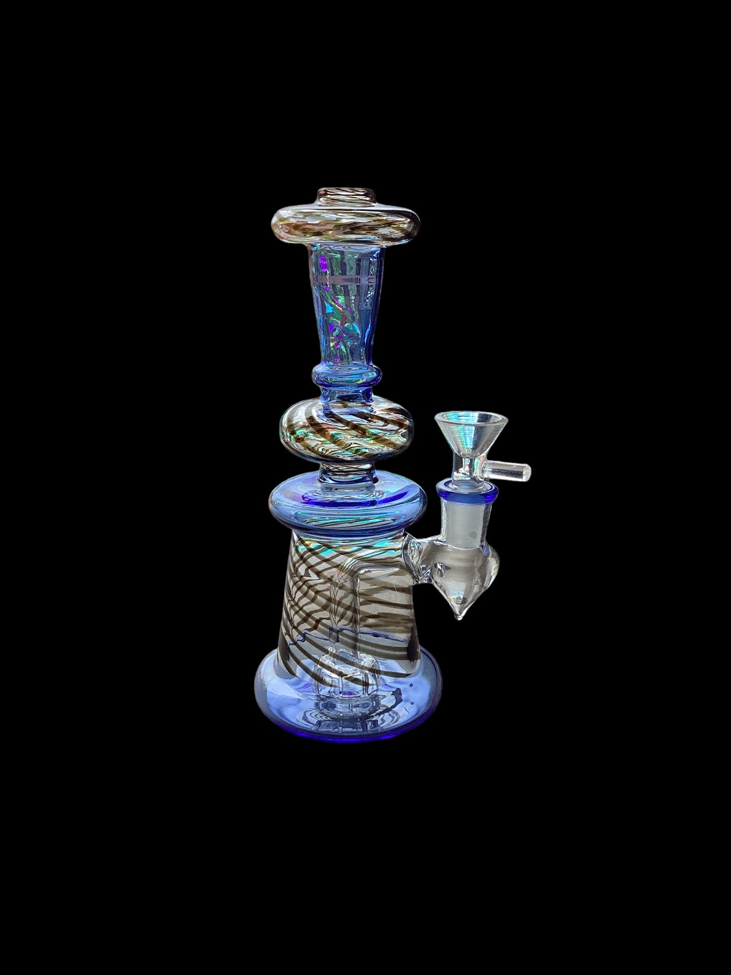 Blue Swirl Dab Rig