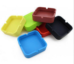 Silicone Ashtray (square)