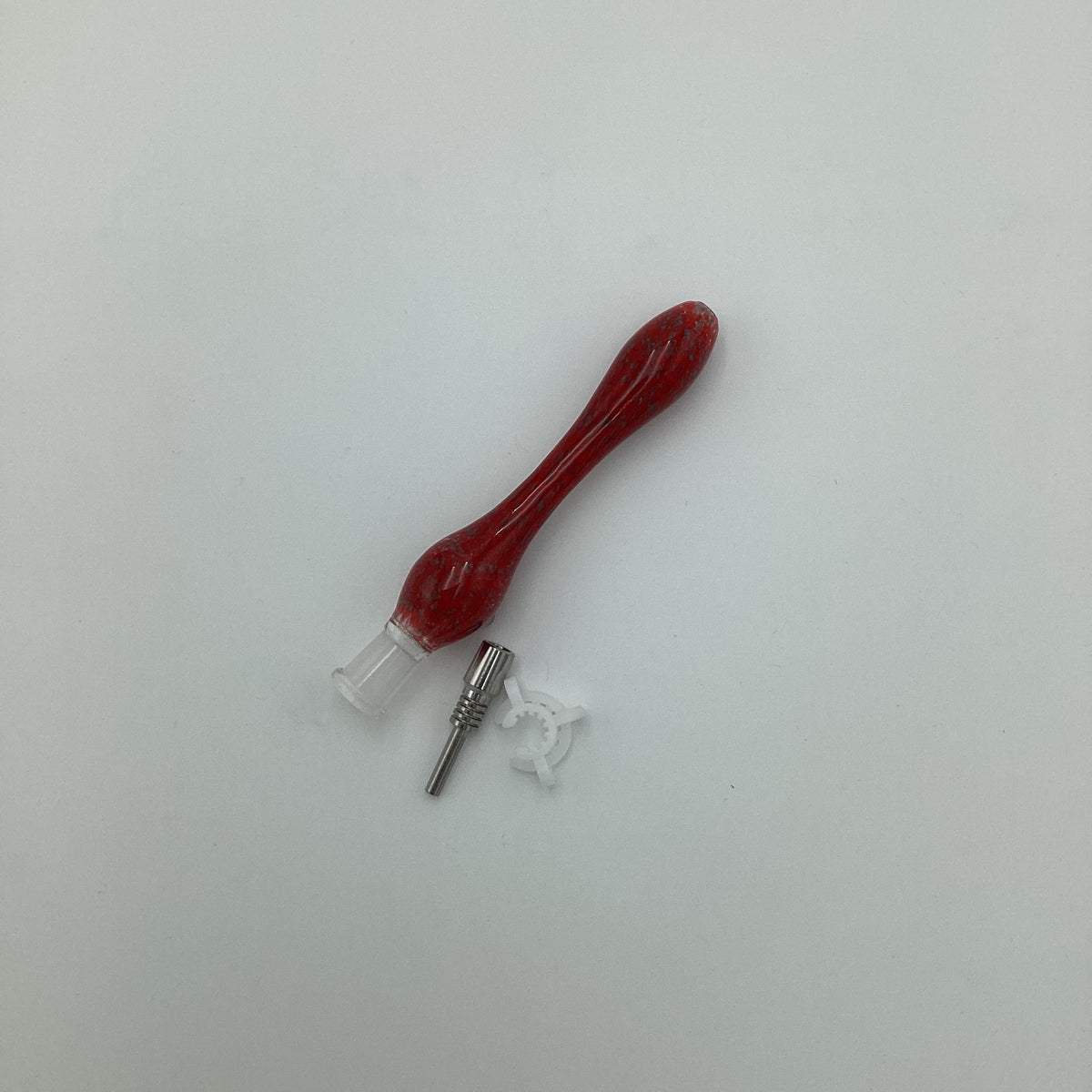 Speckled Glass Straw
