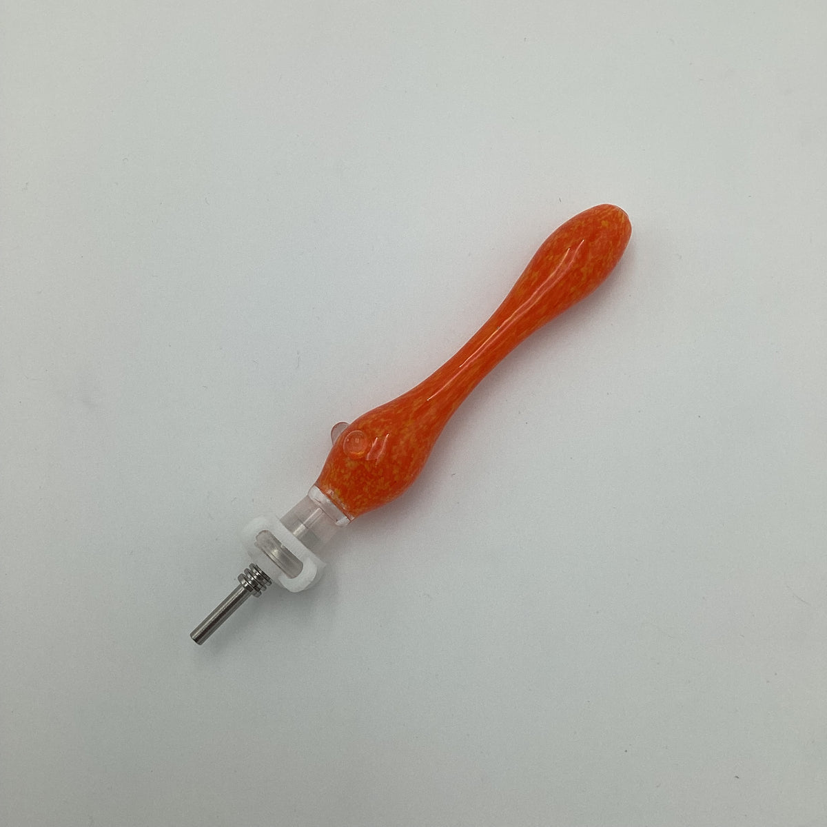 Speckled Glass Straw