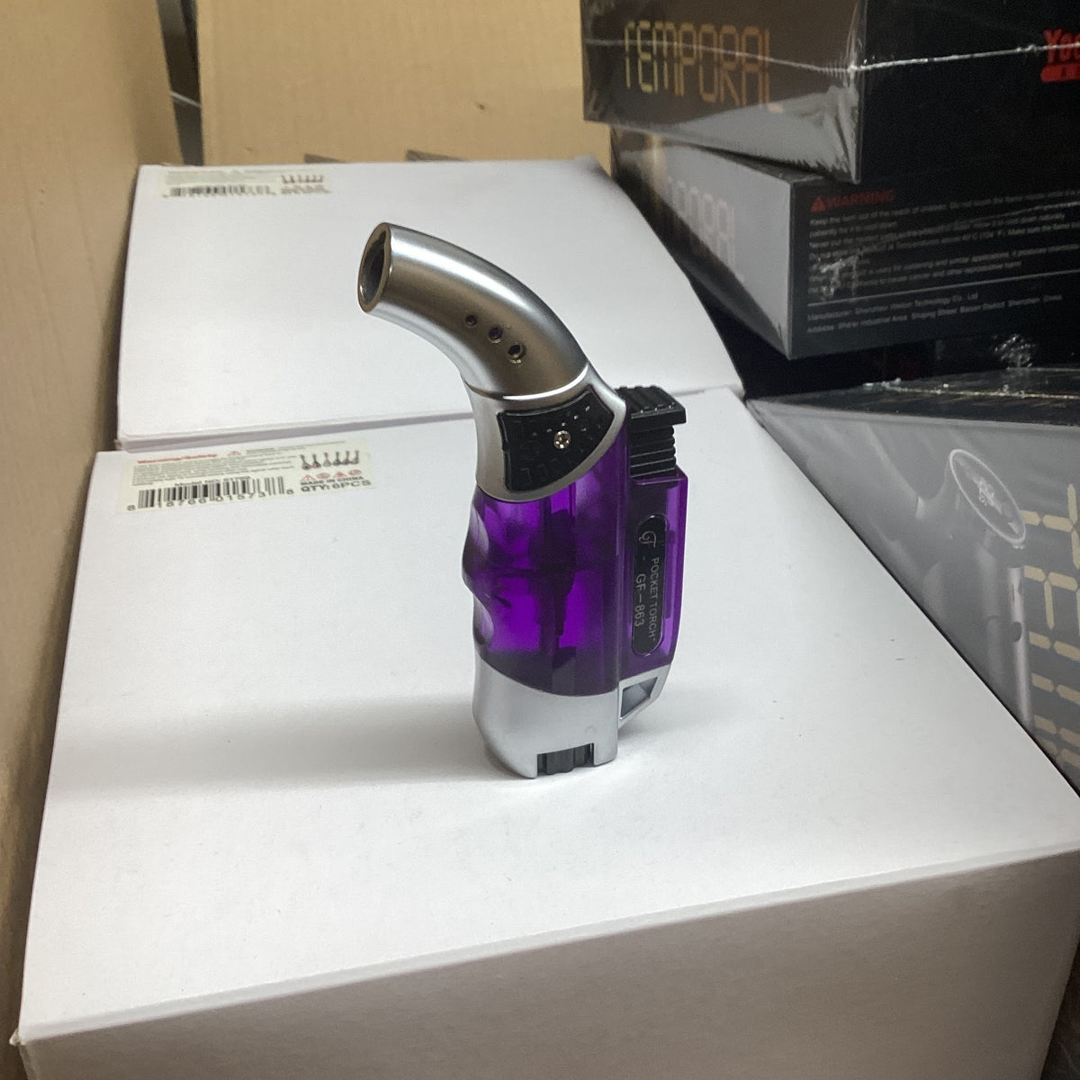 Small Clear Torch