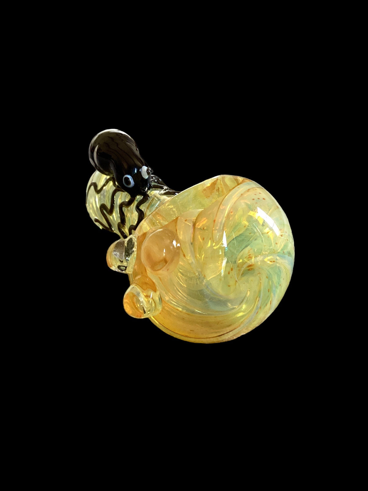 Fumed Octopus Hand Pipe