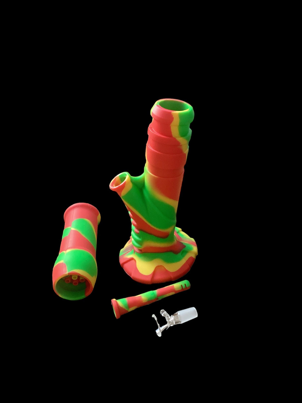 2 Piece Silicone Water Bong
