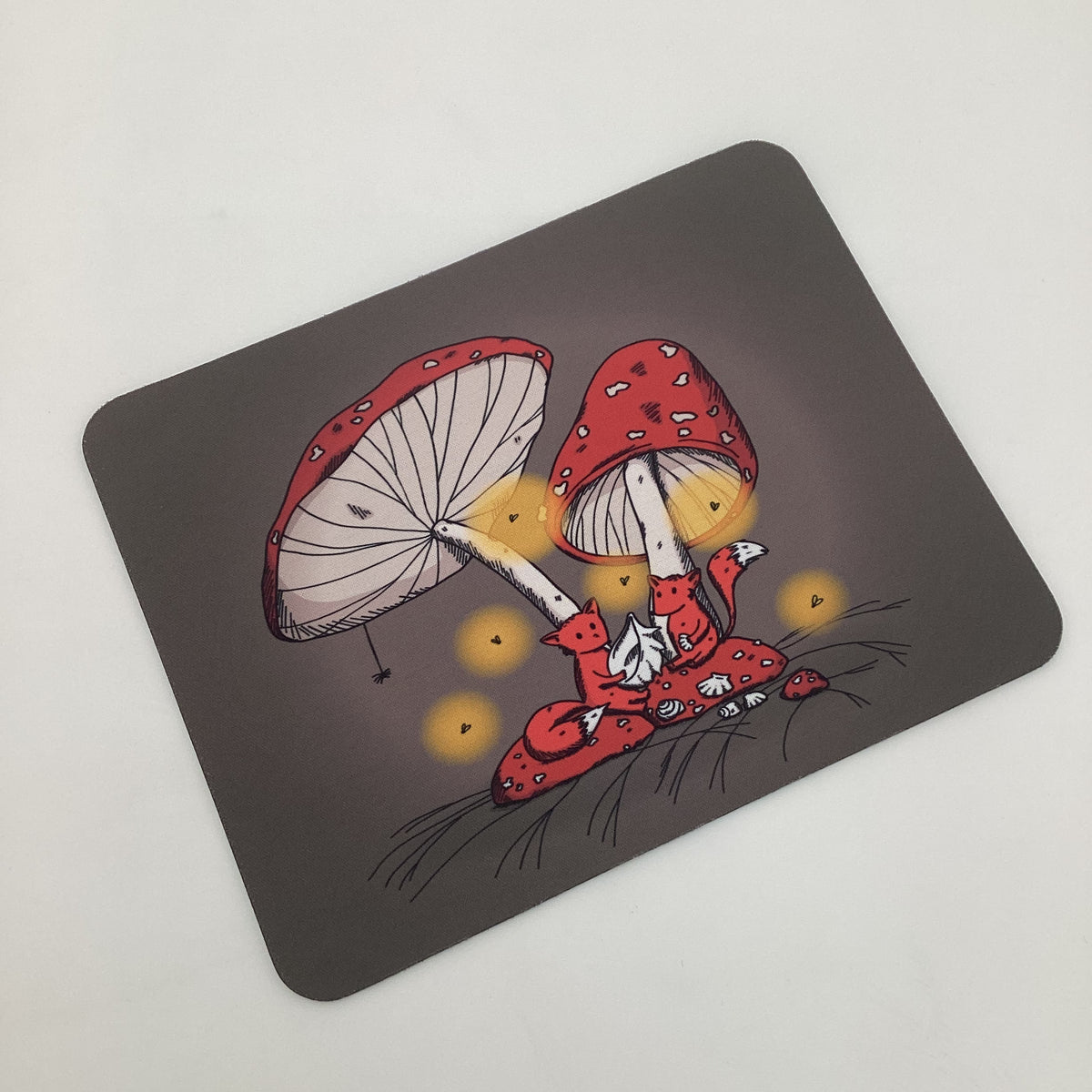 Foxy Mushroom Dab Mat