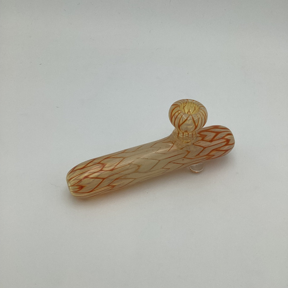 Yellow Fumed Steam Roller Hand Pipe