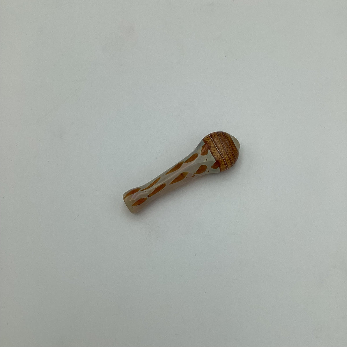 Brown Pottery Chillum