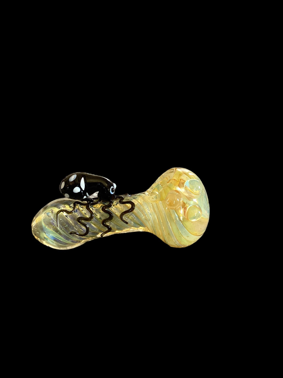 Fumed Octopus Hand Pipe