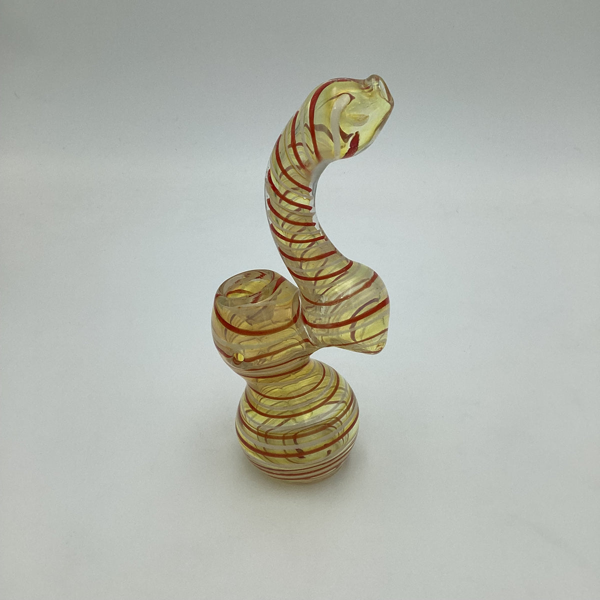 Red Stripe Bubbler