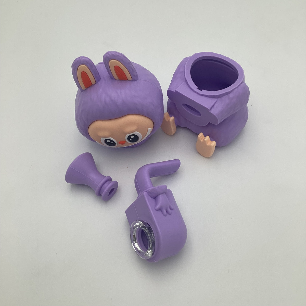 Silicone Labubu Bong