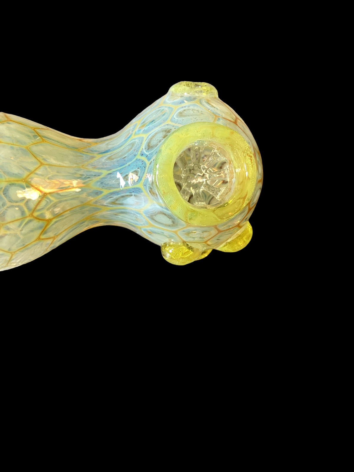 Fumed Yellow Hand Pipe