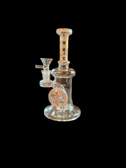 Swirl Disk Accent Dab Rig 14mm