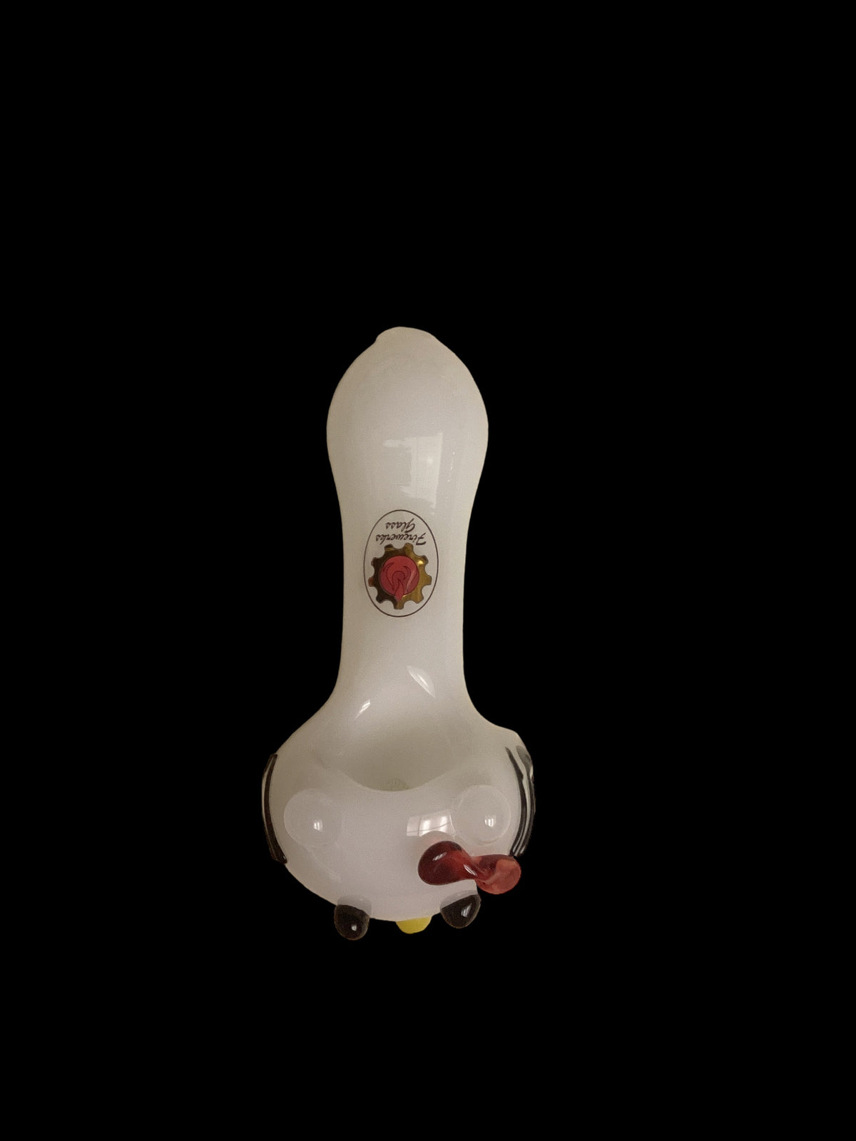 White Kitty Hand Pipe