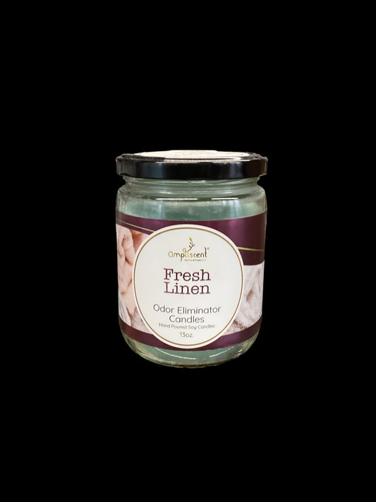 Fresh Linen Odor Eliminating Candle