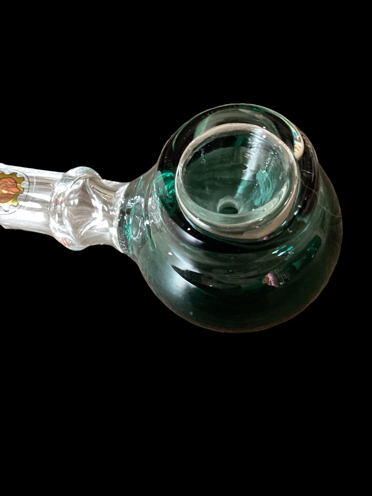Clear Green Hand Pipe