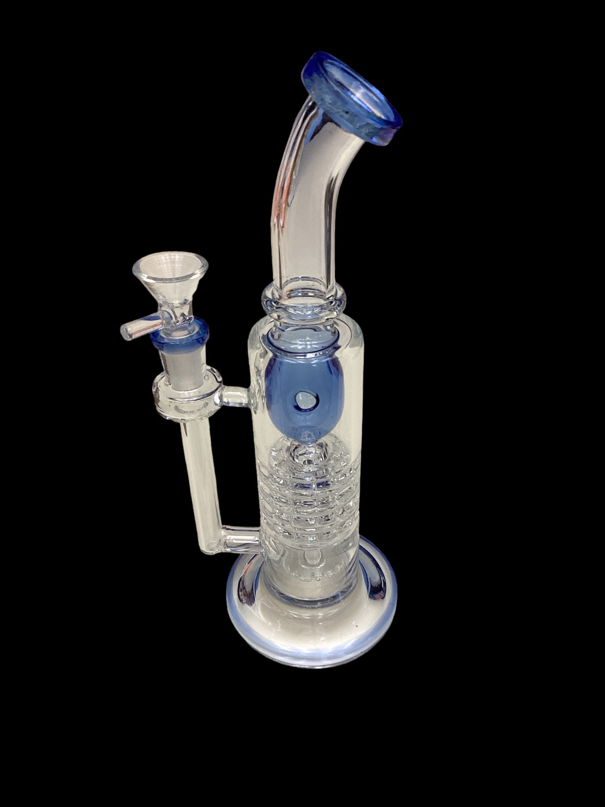 Bent Neck Matrix Water Pipe