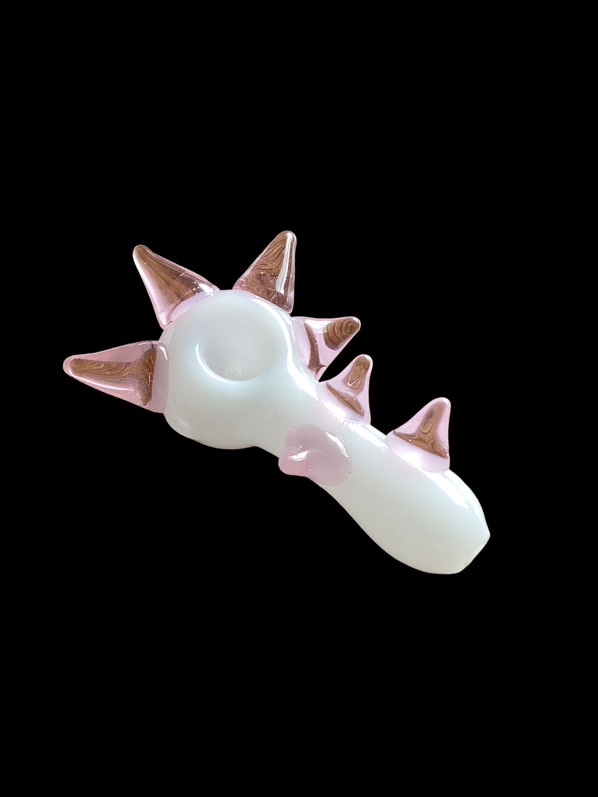 Spike Pipe - White and Pink