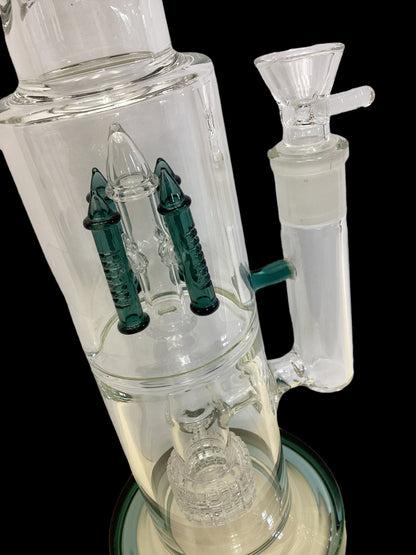 Large Two Chamber  TopSchott Bong -18mm