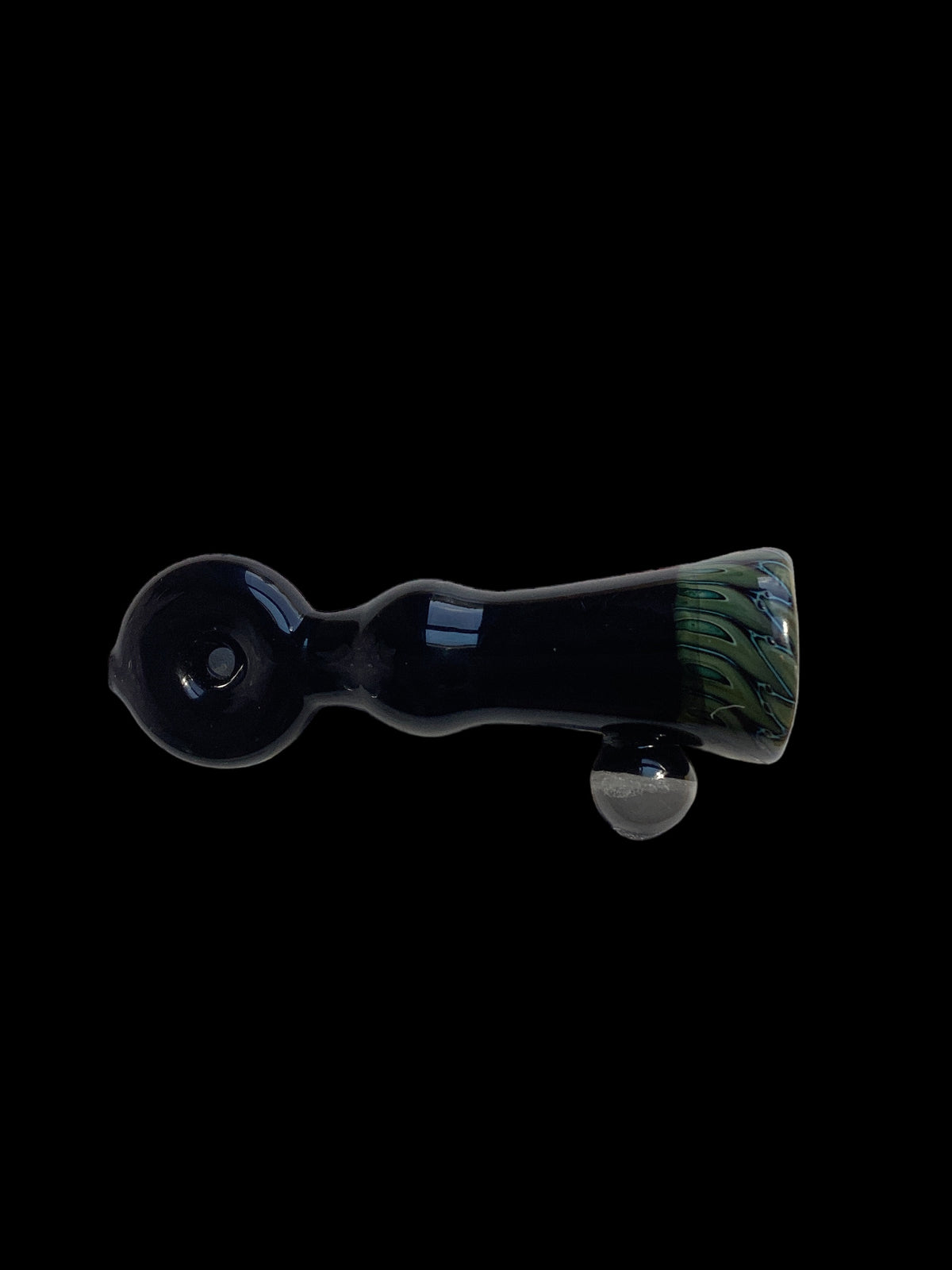 Green Tip Black Donut Chillum