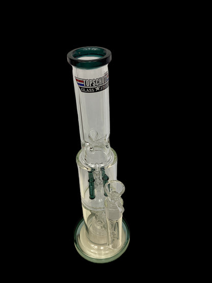 Large Two Chamber  TopSchott Bong -18mm