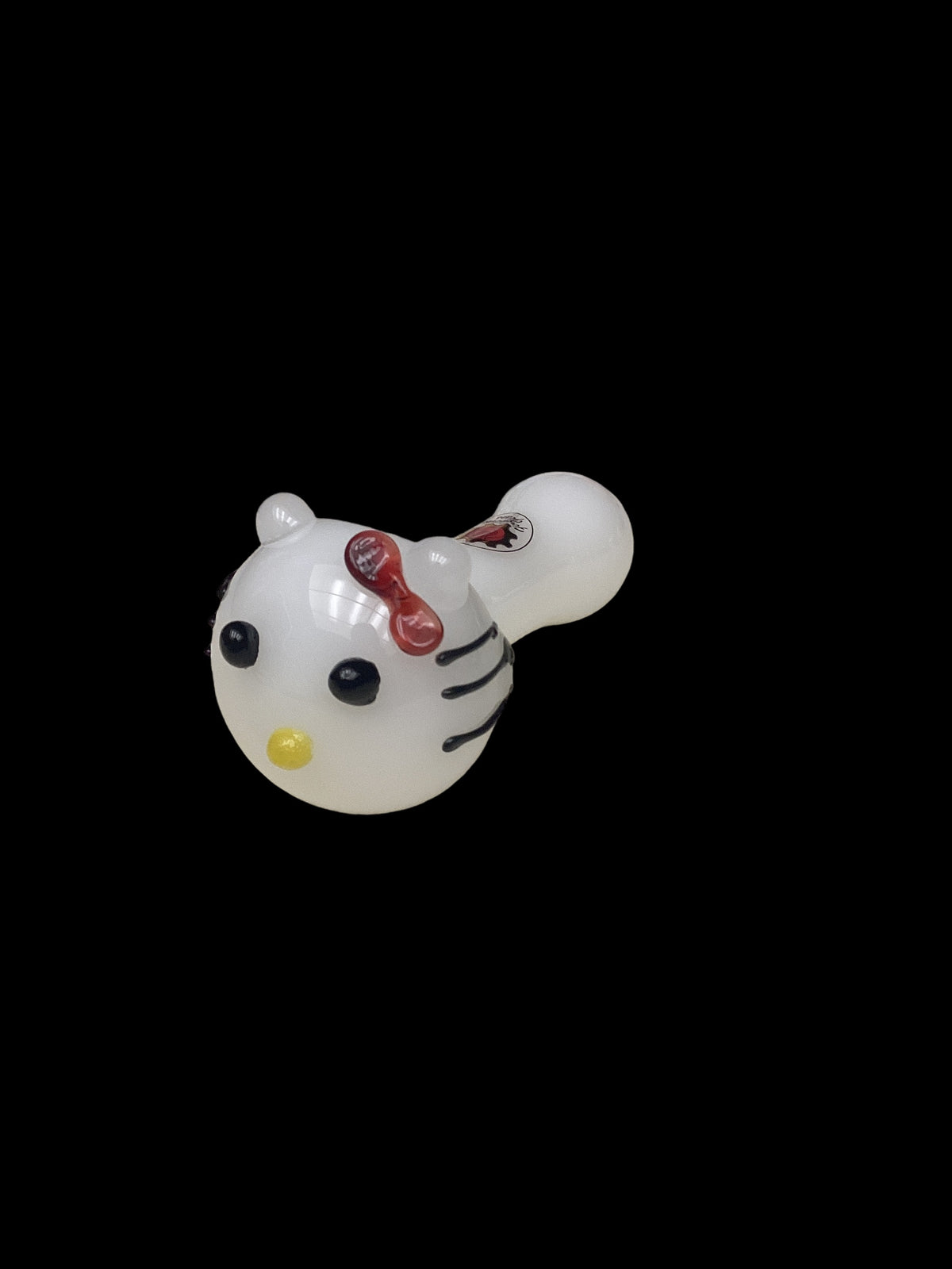 White Kitty Hand Pipe