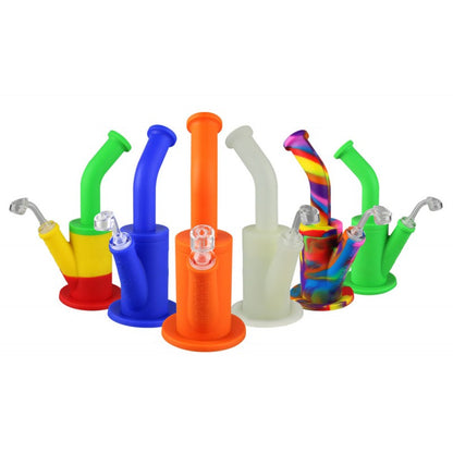 Silicone bent neck rig