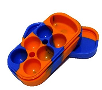 Seven Chamber Silicone Dish